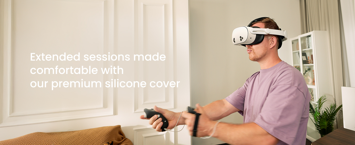 Extended sessions made comfortable with our premium silicone cover