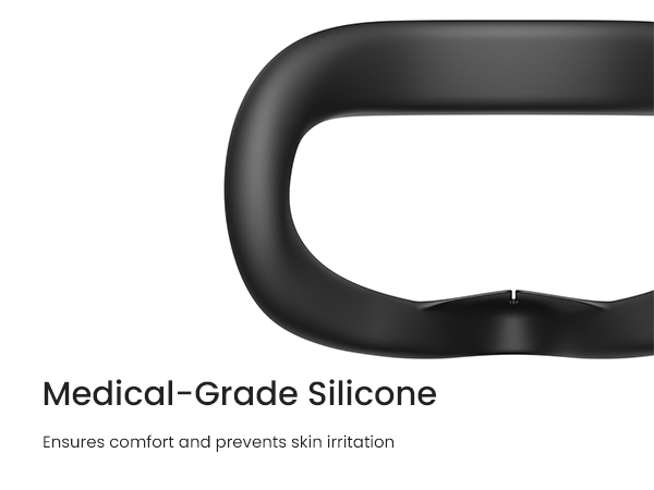 Medical-Grade Silicone  Ensures comfort and prevents skin irritation