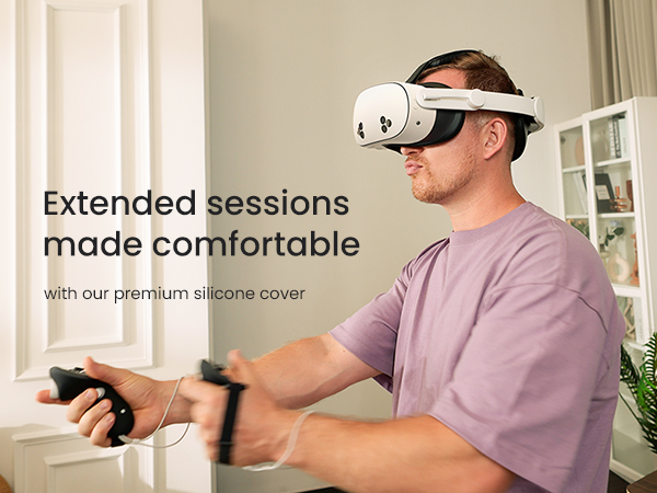 Extended sessions made comfortable with our premium silicone cover