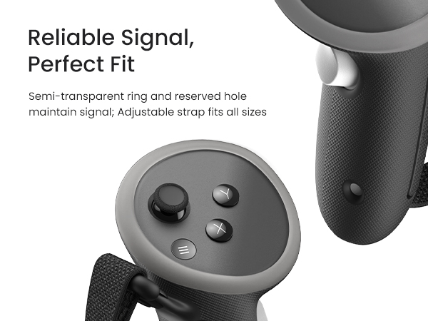 Reliable Signal, Perfect Fit  Semi-transparent ring and reserved  hole maintain signal;  Adjustable strap fits all sizes