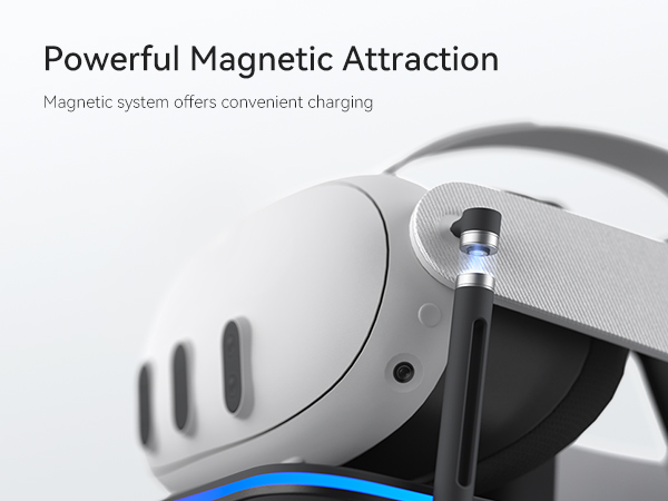 Powerful Magnetic Attraction  Magnetic system offers convenient charging