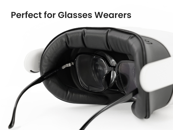 Perfect for Glasses Wearers